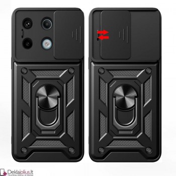 5in1 smūgiams atsparus dėklas su kameros apsauga - juodas (Xiaomi Redmi Note 13 4G) 5in1 smūgiams atsparus dėklas su kameros apsauga - juodas (Xiaomi Redmi Note 13 4G)